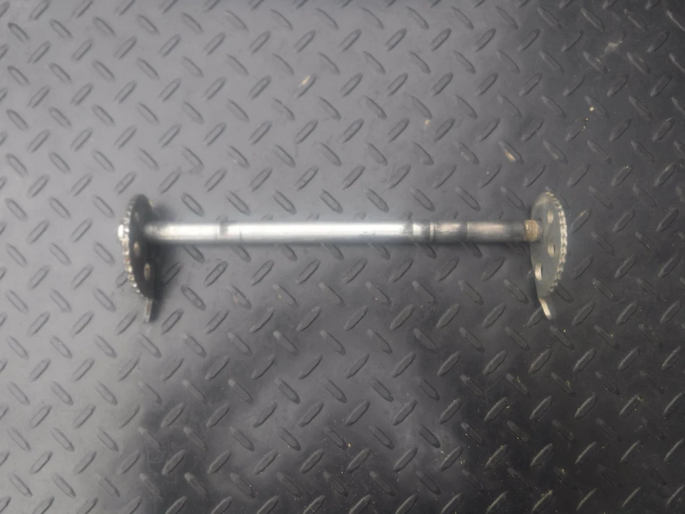 Yamaha TTR230 2005 eje de rueda trasera y ajustadores de cadena caracol TTR 230 05-21 Foto 4 de 4