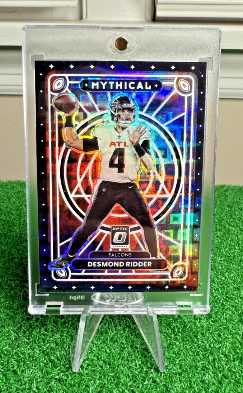 Desmond Ridder 2022 Donruss Optic Rookie Case Hit Mythical Black Pandora /25