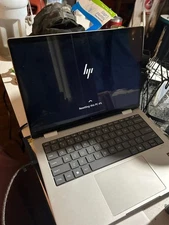 HP 14-inch Silver Notebook Laptop 16gb Ram 512gb SSD  Used For School No Issues