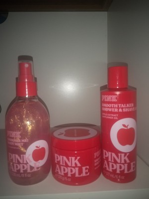 Victoria's Secret Pink Apple Shimmer Mist, Butter & Shave Lotion