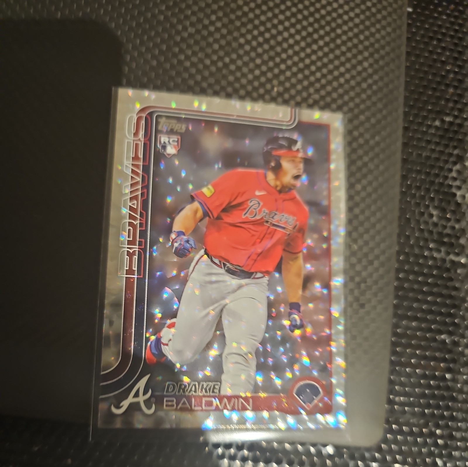 2025 Topps Update Series - Drake Baldwin #US87 Silver Patterned Foilboard RC