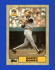 1987 Topps Set-Break #320 Barry Bonds RC NR-MINT *GMCARDS*