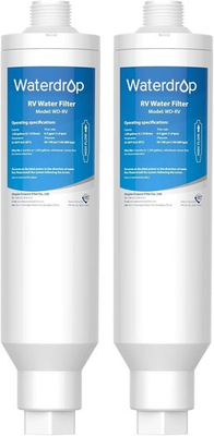 #ad Waterdrop RV Marine Water Filter Camper Water Filter NSF Certified 2 Pack $16.99