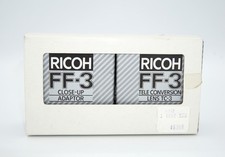 Ricoh FF-3 Adaptor Kit- Close-up Tele-Conversion Lens TC-3 w/Cases
