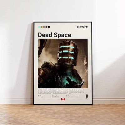 Dead Space Poster Minimalist Gaming Wall Art   Gamer Room Decor Gift #2