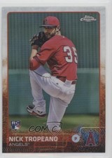 2015 Topps Chrome Refractor Nick Tropeano #22 0a3