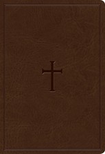 KJV Holy Bible/Super Giant Print Reference Bible/Words of Christ in red/Brow...