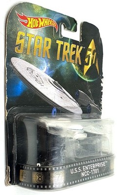 Hot Wheels 1/64 Scale  DJF53 - Star Trek U.S.S Enterprise NCC-1701