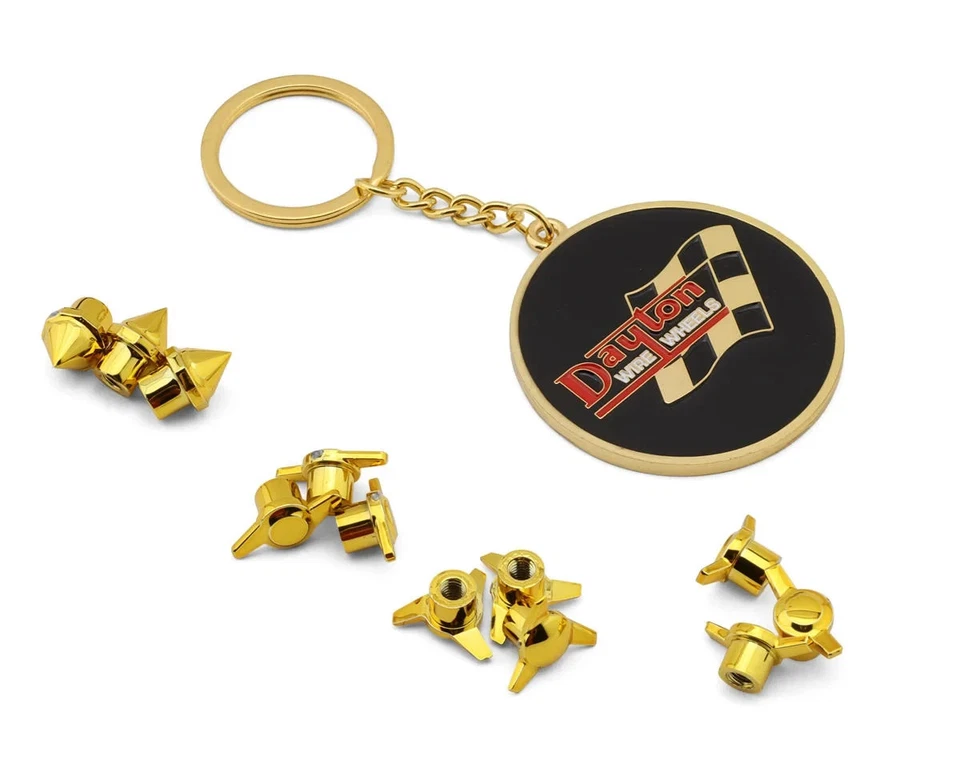 Redcat Dayton Gold Wire Wheel Set (4) RER17089 - Image 4 of 4