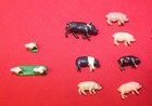 Farmer, Tractor,Horse Trailer,Animals 18 Lot Chickens,Pigs, Cattle & Horses — photo 6