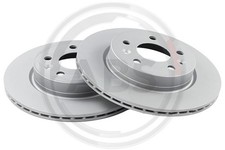 2x A.B.S. Bremsscheibe 19018 Grauguss für MERCEDES CITAN Großraumlimousine W420