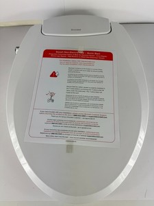 Brondell Swash S101 Non Electric Bidet Toilet Seat | Elongated | White - S101-EW