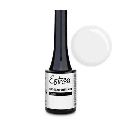 Estrosa Base Gel Builder Ceramika Clear 14ml