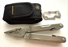 Leatherman Super Tool 300 Multi-Tool Carabiner Nylon Sheath USA