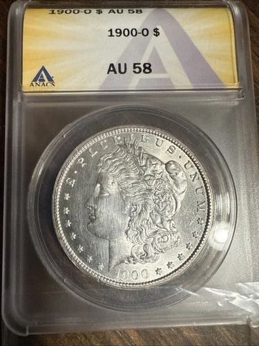1900-O Morgan Dollar ANACS AU-58 Great Looking Coin See Images for Condition