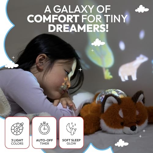 Sound Sleepers Fox – Stuffed Animal Night Light & Baby Night Light