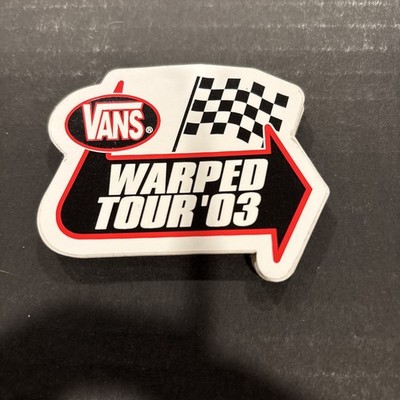 Vans Family Warped Tour Sticker Decal 