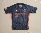 Tom Pidcock signed 2024 Paris Olympics Great Britain MTB cycling jersey