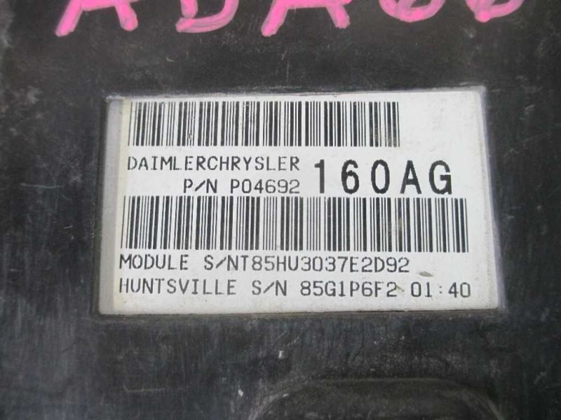 Body BCM Front Control Fits 08 GRAND CHEROKEE COMMANDER