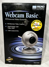 NEW Vintage Micro Innovations Basic Webcam PC/Internet USB Video Camera IC50C