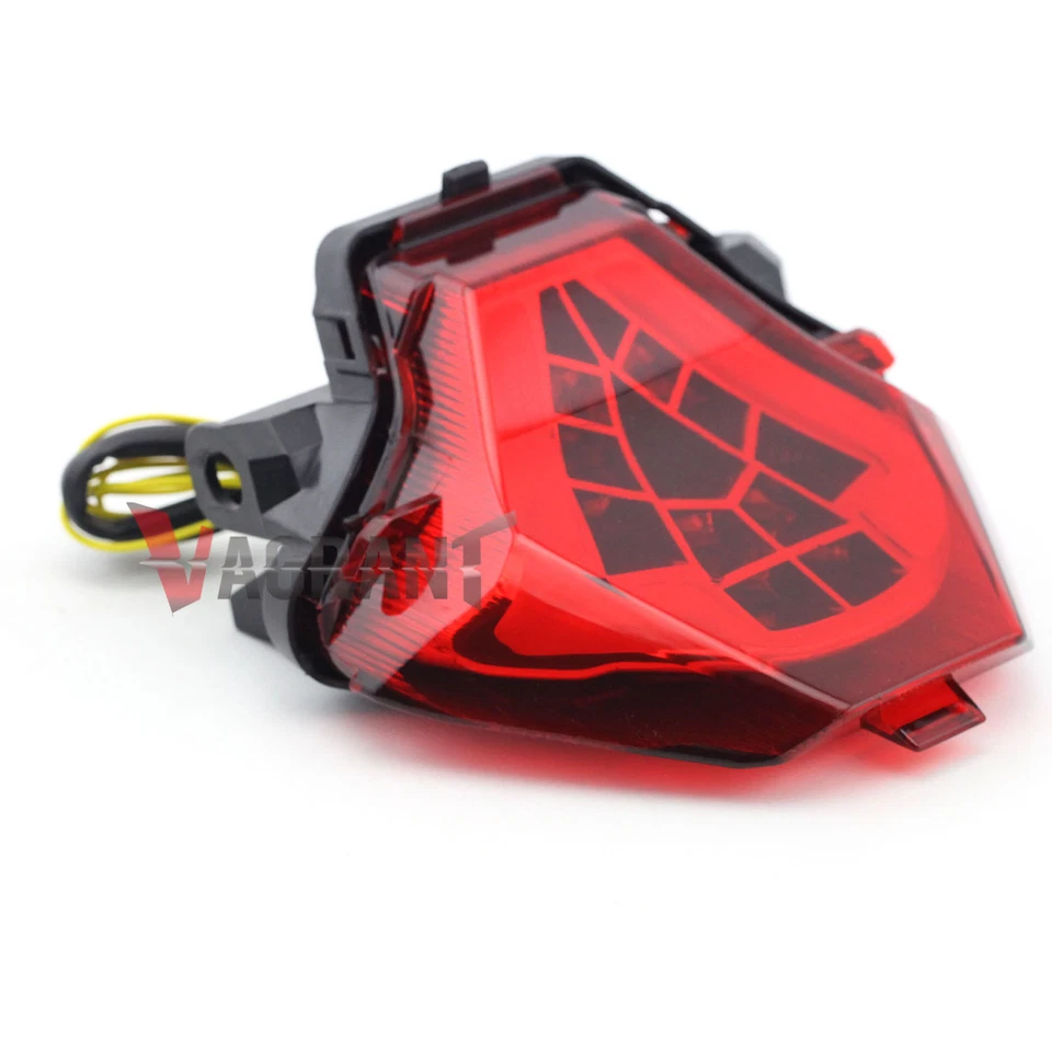 Luz trasera LED integrada 12V intermitente para Yamaha MT-07 MT07 FZ-07 2014-2017 Foto 2 de 4