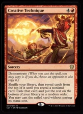 Creative Technique 049/081 Non Foil Rare Commander 2021 MTG Near Mint