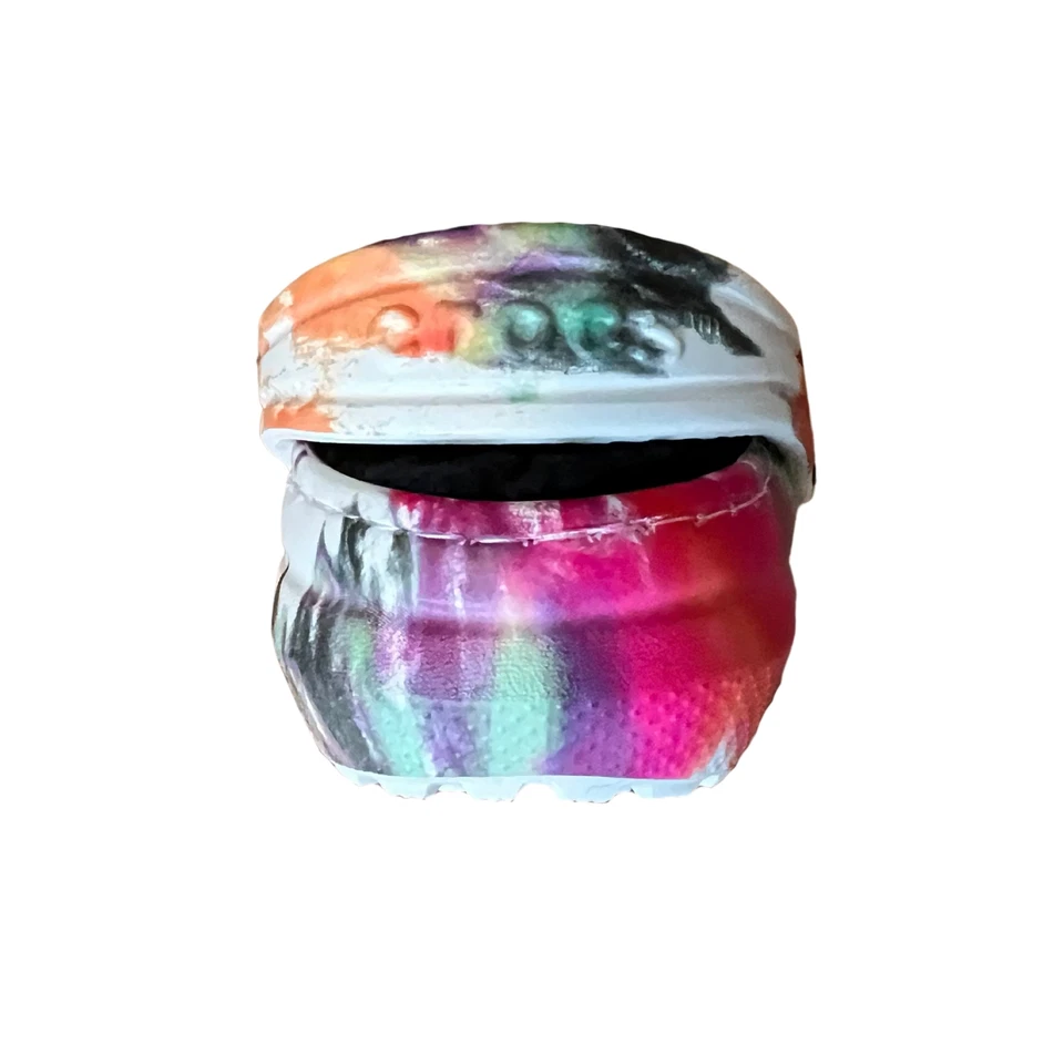 Crocs Classic Lined Tie-Dye Clog gefüttert Black/Multi 206683-0C4 Kinder 19-31 - Bild 4 von 4