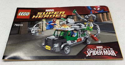 Lego Marvel Spider Man Manual For Set 76015 Doc Ock Truck Heist NO