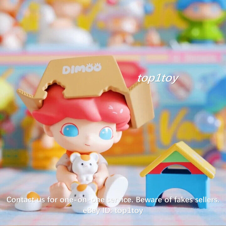 DIMOO Pets Vacation ポップマート フィギュア POPMART POP MART x DIMOO Pets Vacation Series Rabbit Tricycle Mini
