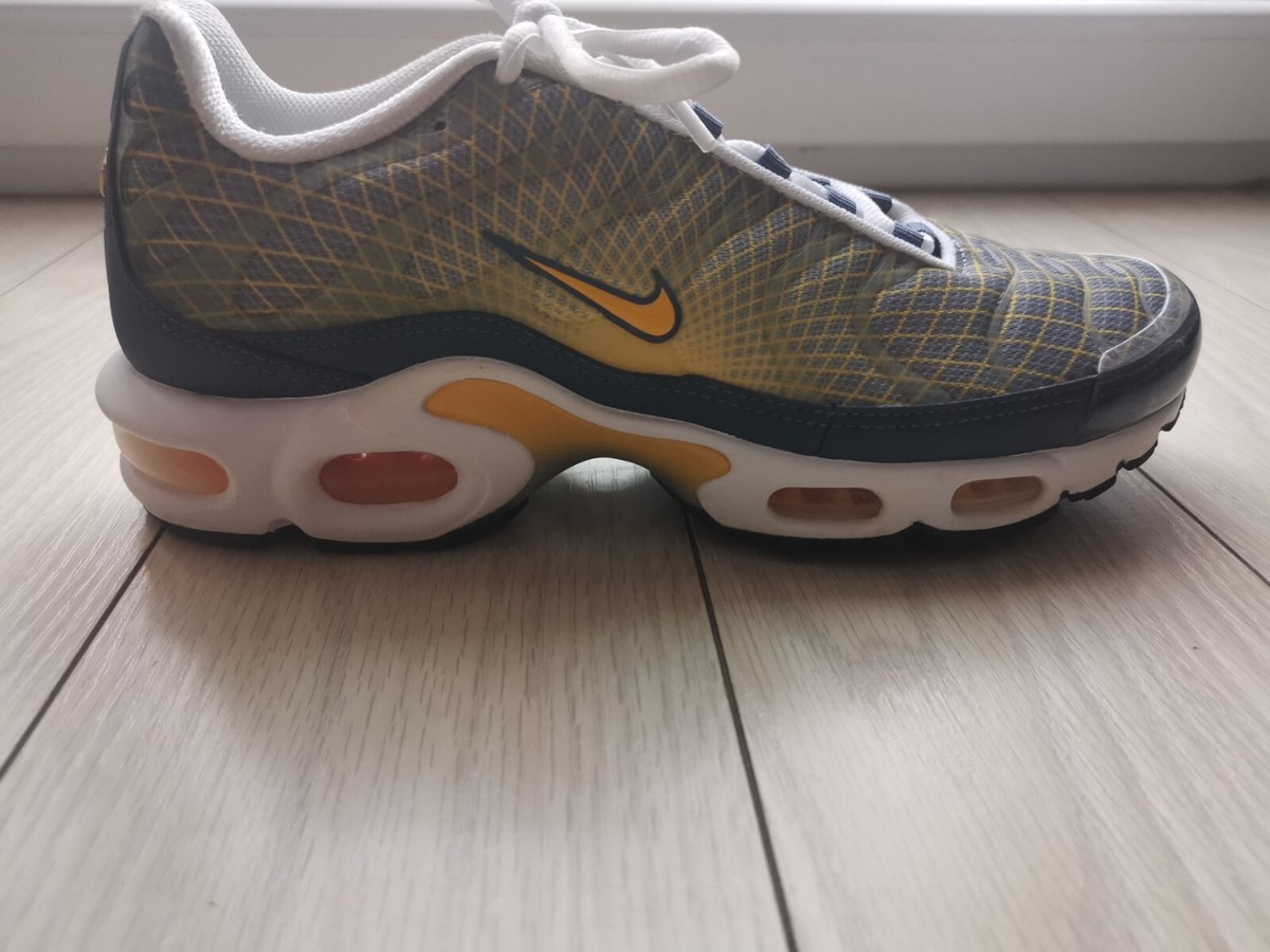 nike tn wave grid yellow