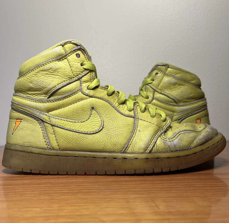 Air Jordan 1 Retro High OG Gatorade G8RD Cyber Yellow Size 8 Air Jordan 1 Retro High OG Gatorade G8RD Cyber Yellow Size 8