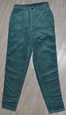 Levi's Vintage Carrot-Cord-Jeans 494 Original 80's New 28/32 green