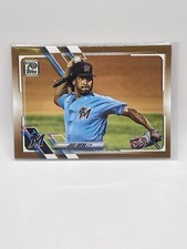 2021 Topps Series 1 Base Gold #/2021 Jose Urena #134 - Miami Marlins SP