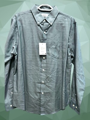 Craft & Barrow Long Sleeve Button Up Dress Shirt Easy Care Size Medium NWT