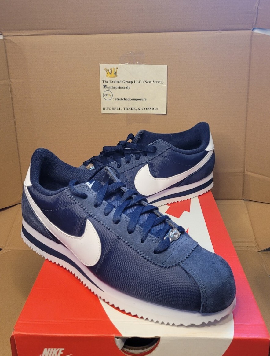 Nike Cortez Basic Nylon Obsidian 