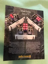 AUDIO RESEARCH ~ Power Amplifier V140 V70 V35 ~ VTG Brochure Catalog ~Info Specs