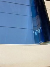 Medium Blue Colored Window Filmtint Non Reflective 20x10