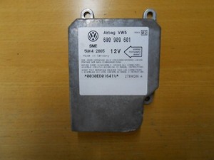 VW Lupo 1,4 (60,6X1)1,6 Airbag -Steuergerät 6Q0909601 , 5WK42865