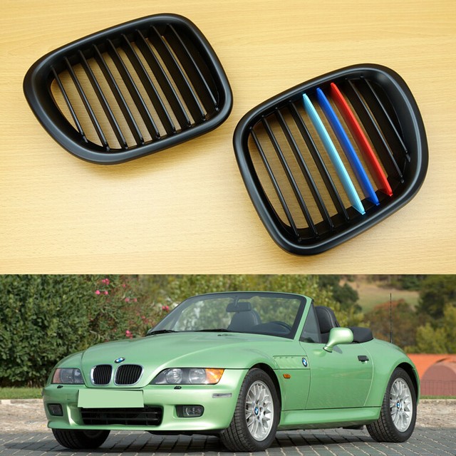 MColor Fit on BMW Z3 Matte Black Front Performance Grille 19962002 eBay