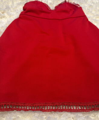 fitted lace wedding dress Rent Rare London Satin Bardot Corset Detail Midi Dress In Red main image 0