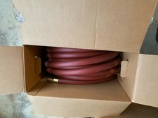 Reelcraft Air Hose Assembly Red 1 ID, 1-3/8 O...