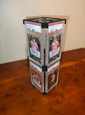 PSA Slab Display Easy Stack Black Sports card display