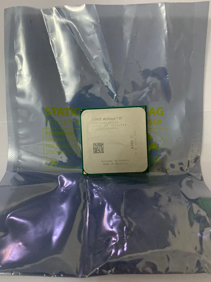 AMD Athlon II CPU Processor Dual Core Processor AM2+ AM3 2.8Ghz ADX2200CK22GM - Image 2 of 4