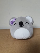 Squishmallows Rosa Grey Koala With Bow Soft Plush Toy 5” Kellytoy Claire’s