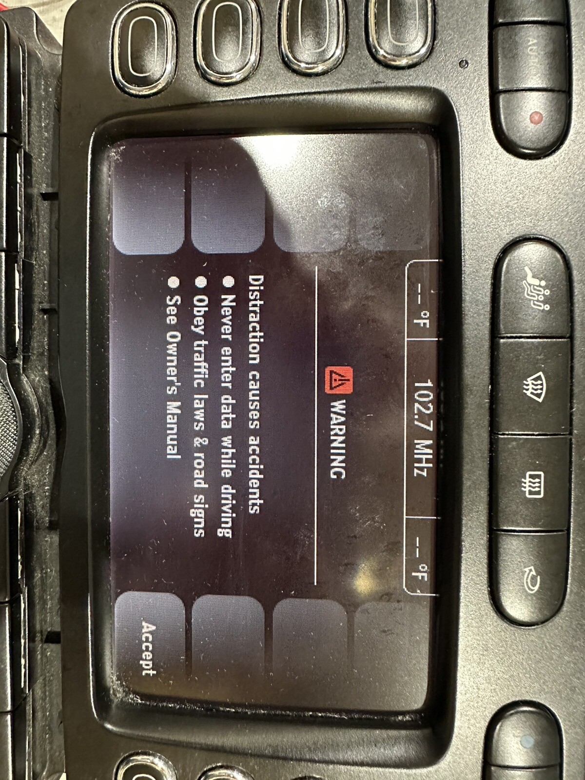 NAVIGATION SCREEN DISPLAY HEAD UNIT BENTLEY FLYING SPUR GT GTC (2004-2012) Works