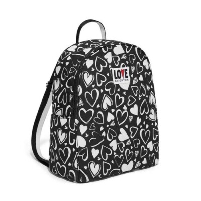 NWT Brighton Limited Edition ENDLESS LOVE Backpack Hearts Retail $150 Designer