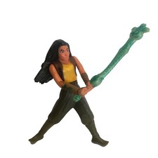 Mcdonalds Happy Meal Toy Disney Raya Fight Lost Dragon Green Sword Figure 1