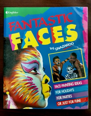 Kingfisher Fantastic Faces-Snazaroo-Face Painting-Costumes-Halloween-Soft Cover