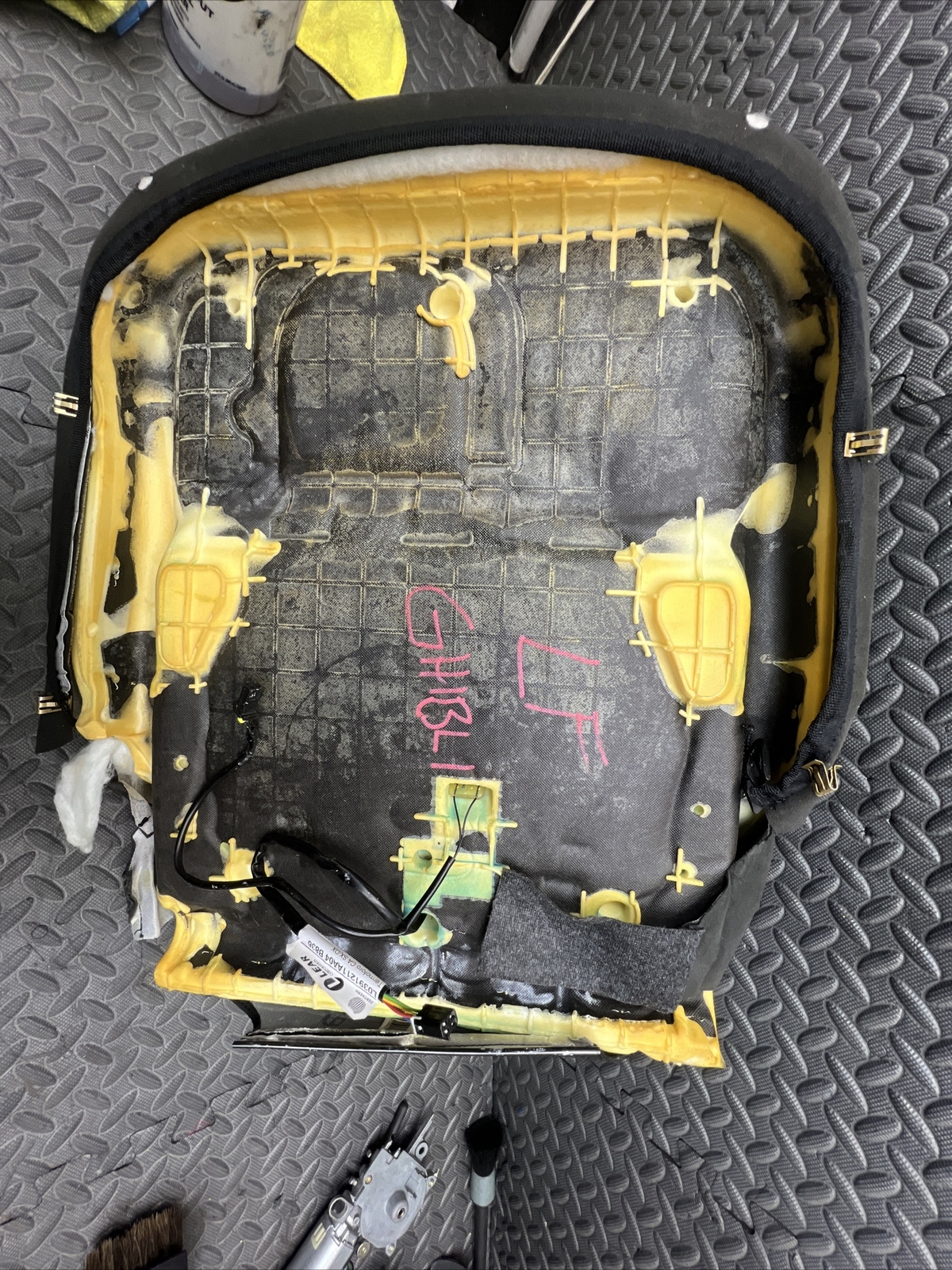 OEM 2014-2020 MASERATI GHIBLI SQ4 FRONT LEFT DRIVER LOWER SEAT CUSHION BOTTOM