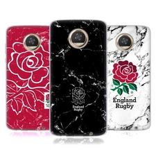 OFFICIAL ENGLAND RUGBY UNION MARBLE SOFT GEL CASE FOR MOTOROLA PHONES